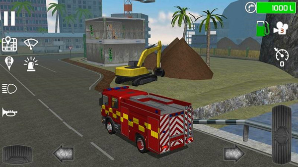 消防员救火模拟器